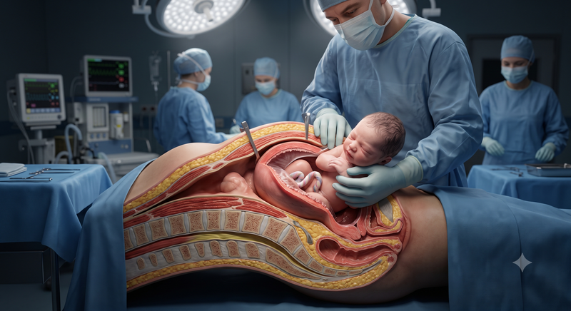 C-Section Delivery